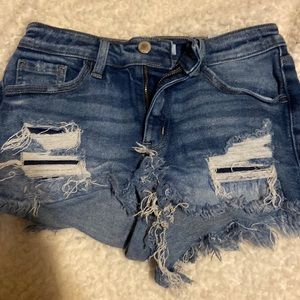 Blue Jean Shorts